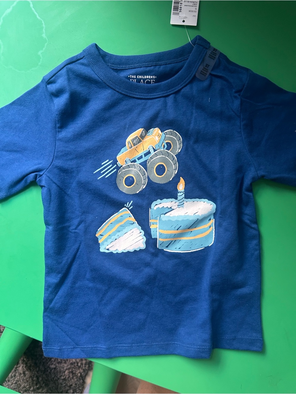 Toddler Truck Birthday Shirt